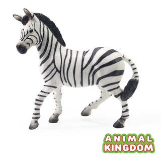 Animal Kingdom - โมเดลสัตว์ ม้าลาย ขนาด 10.00 CM (จากหาดใหญ่)