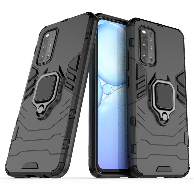 เคส Vivo V19 ฮาร์ดเคสกันกระแทกเคสโทรศัพท์ Hybrid Armor Shockproof Ring 