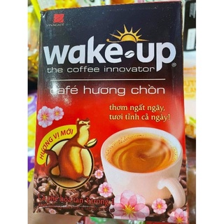 กาแฟขี้ชะมดสำเร็จรูป  wake up 1กล่องมี18ซอง 3in1