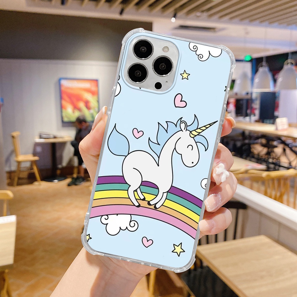 เคสโทรศัพท์มือถือ-tpu-แบบนิ่ม-ลายม้าโพนี่-สีรุ้ง-สีชมพู-สําหรับ-iphone-14-13-12-11-promax-14plus-mini-x-xs-xr-xsmax-6-6s-5-5s-6plus-6splus-7-8-se2020-7plus-8plus