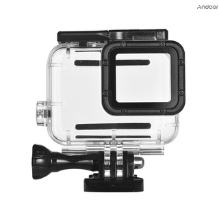 เคสกล้องแอคชั่นกันน้ํา 45 เมตรสําหรับ Gopro Hero 6/5/7