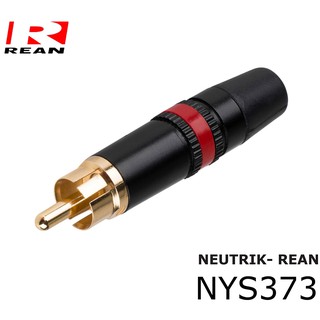 ภาพหน้าปกสินค้าNeutrik REAN NYS373-2 RCA Male Plug Red Color ตัวผู้สีแดง / ร้าน All Cable ที่เกี่ยวข้อง
