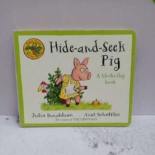 Boardbook : Hide and Seek pig มือสอง by Julia Donaldson