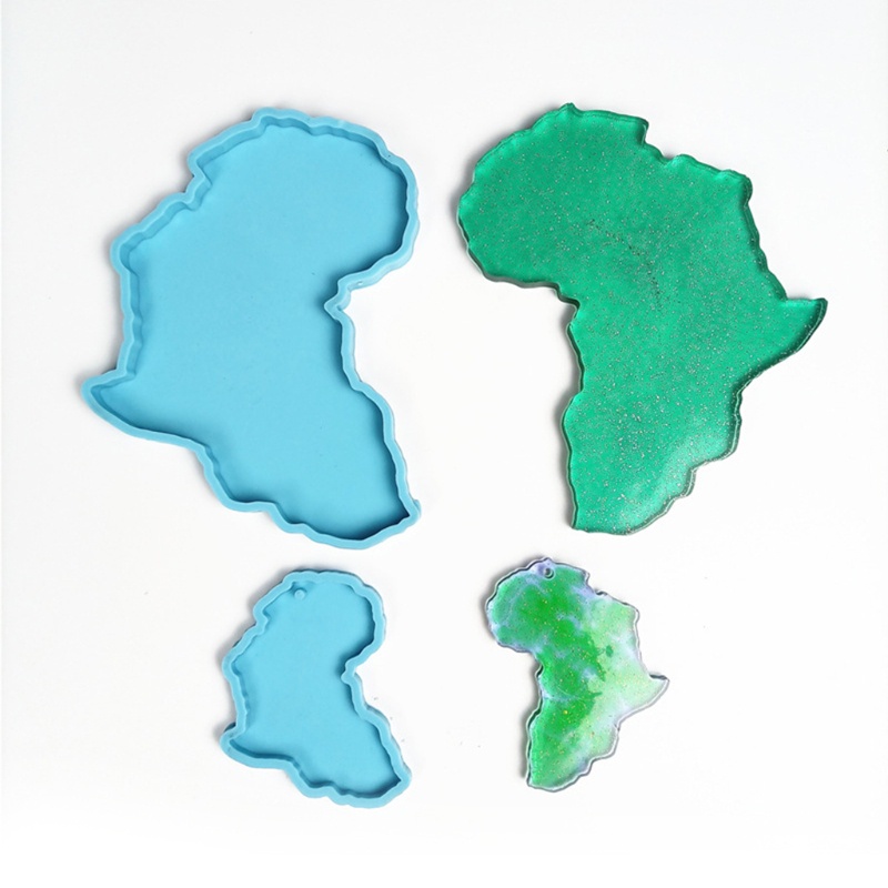 flgo-ถาดแม่พิมพ์เรซิ่น-อีพ็อกซี่-รูปแผนที่แอฟริกา-สําหรับทําสบู่-diy