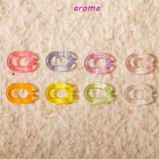 Aroma พวงกุญแจเรซิ่น รูปไข่ 3D สําหรับตกแต่งเล็บ DIY