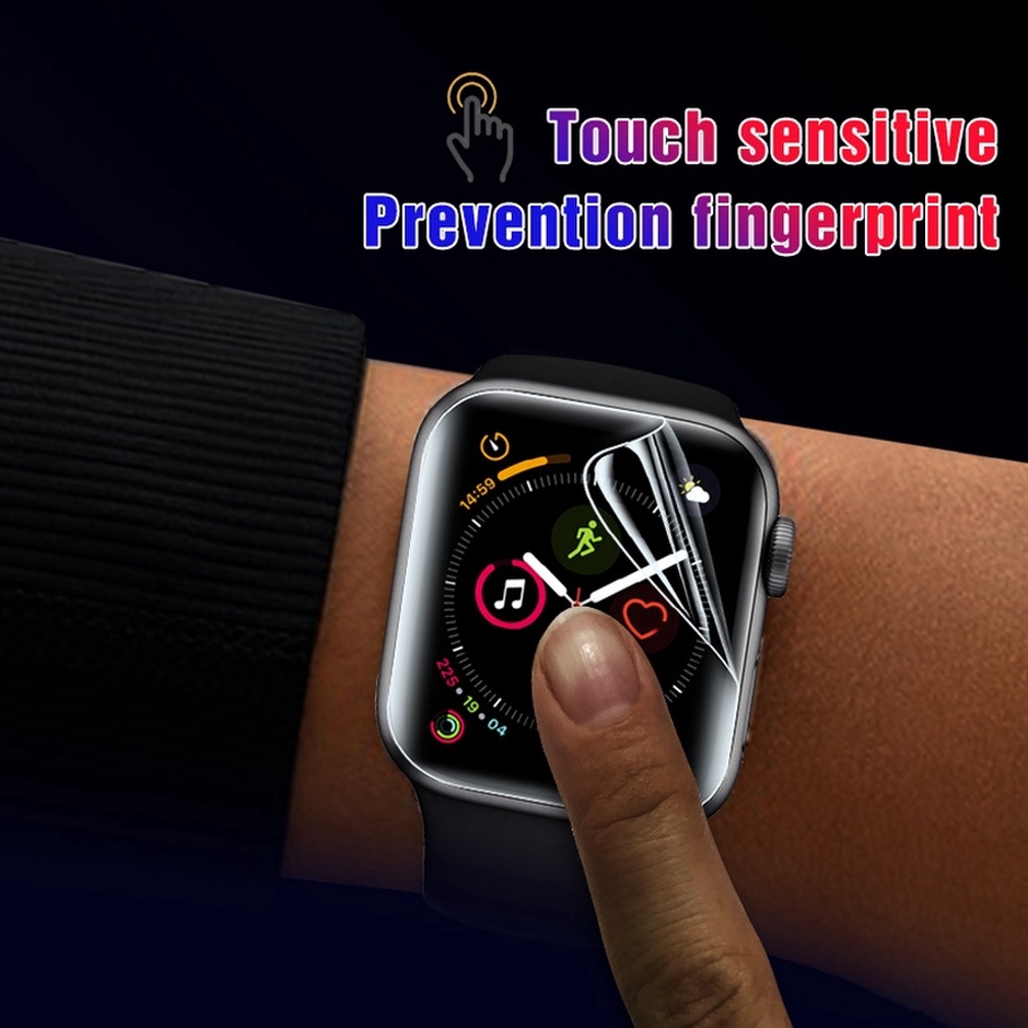 ภาพสินค้าScreen protector film for Apple Watch sizes 40 mm 44 mm 38 mm 42 mm จากร้าน eighthd.th บน Shopee ภาพที่ 3