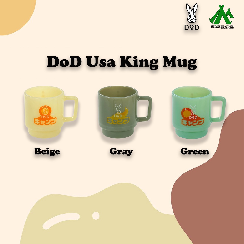 DoD USA-KING MUG (Olde Milk-glass JAPAN x DoD) | Shopee Thailand