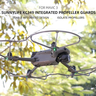 SUNNYLIFE ใหม่ Integrated Propeller Guard สำหรับ Mavic 3 ใบมีดป้องกันใบพัด Gimbal Protector Cover สำหรับ DJI Mavic 3 อุปกรณ์เสริม