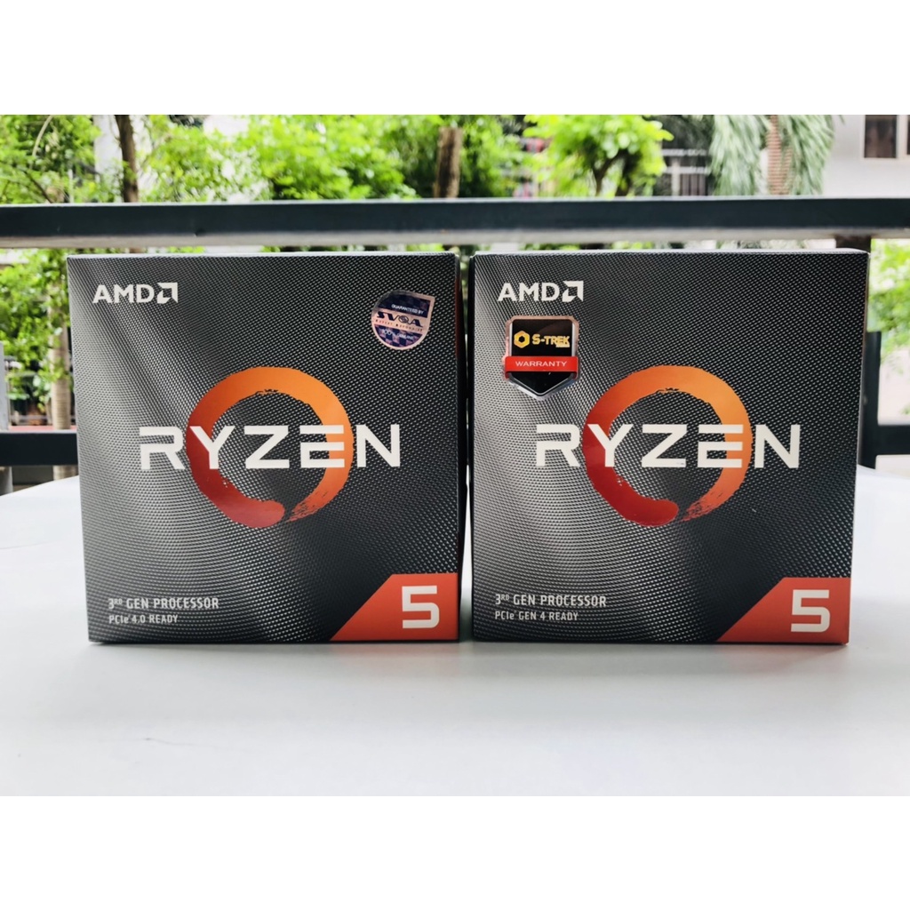 CPU (ซีพียู) AMD AM4 RYZEN 5 3500 (4.10GHz) 6C/6T R5 3500 ฟรีซิลิโคน ...