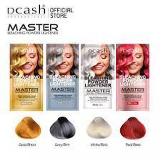 ผงฟอกสีผม ดีแคช Dcash Bleaching Powder ( 4 สี )