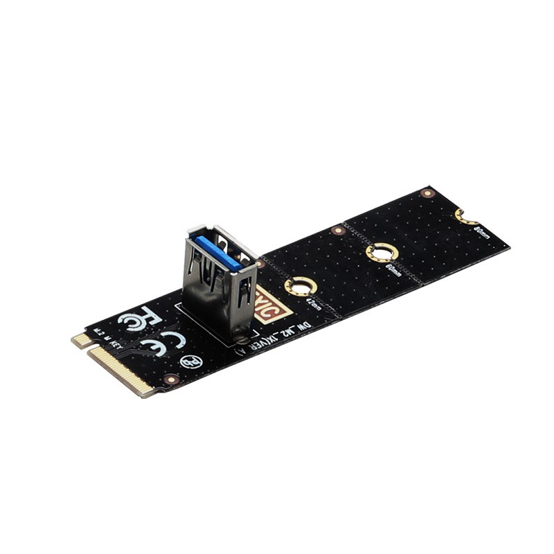 รูปภาพสินค้าแรกของNGFF M.2 to PCI-E USB3.0 Adapter Card Pcie Riser Card ใหม่ล่าสุดปี 2021