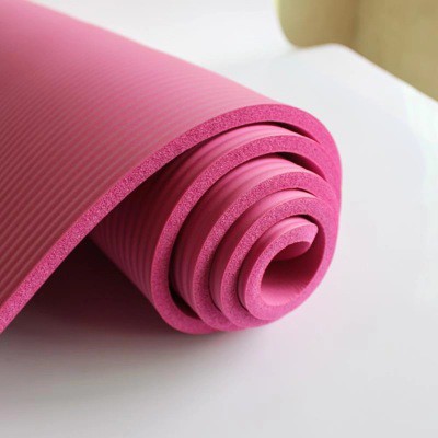 เสื่อโยคะหนา-10mm-เพิ่มความยาว-183-61cm-yoga-mat-แถม-ถุงตะข่ายเก็บเสื่อโยคะ-ผูก-เทป