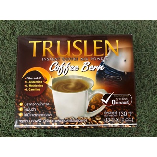 Truslen Coffee Bern  เร่งการเผาผลาญ กระตุ้นระบบขับถ่าย(1 กล่อง : 10 ซอง)