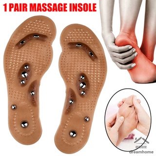 แผ่นเบาะแม่เหล็กนวดเท้ากระชับสัดส่วนรองเท้า Insoles Pad