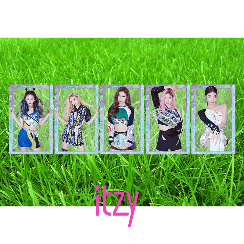 Kpop ITZY IT'z ICY PVC การ์ดรูปภาพ HD สะสมการ์ดภาพถ่าย | Shopee Thailand