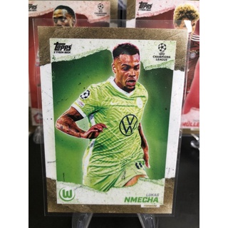 2021-22 Topps Gold X Tyson Beck UEFA Champions League Soccer Cards Wolfsburg