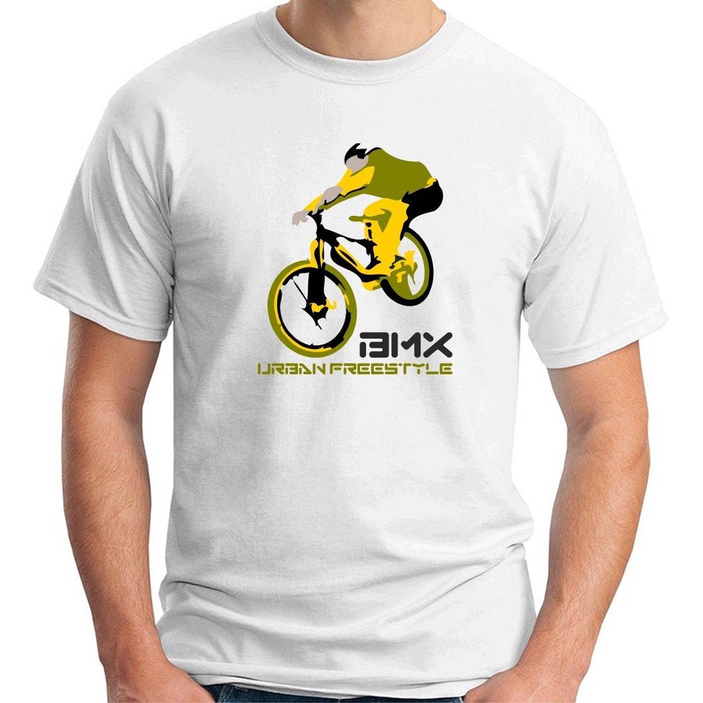 เสื้อยืดสีขาว-เสื้อผ้าตลกลําลองแขนสั้นฤดูร้อนเสื้อยืด-bmx-urban-ฟรีสไตล์-bycicle-sporter-เสื้อทีเs-5xl