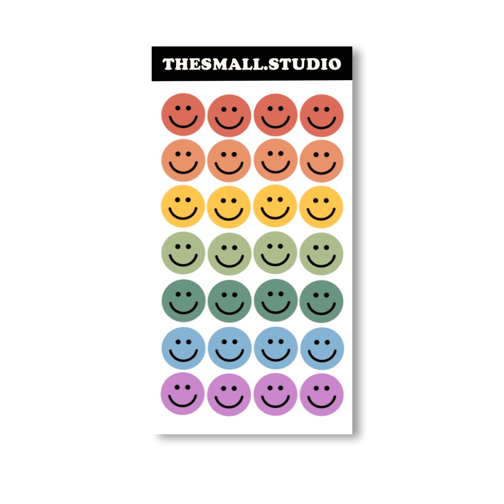 Smiley Sticker | Col.1 | Shopee Thailand