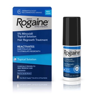 ภาพหน้าปกสินค้าของแท้จากอเมริกา Men\'s Rogaine Solution 60ml  สำหรับผู้ชาย สูตรน้ำ (Lot ใหม่มาก แถมฟรีขวดสเปรย์) ซึ่งคุณอาจชอบสินค้านี้