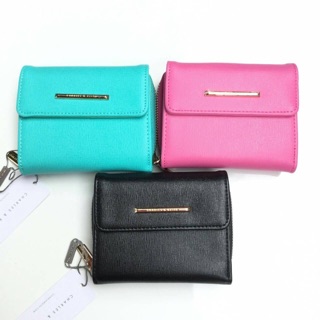 Charles &amp; Keith Peforated Wallet (outlet) มี 3 สี
