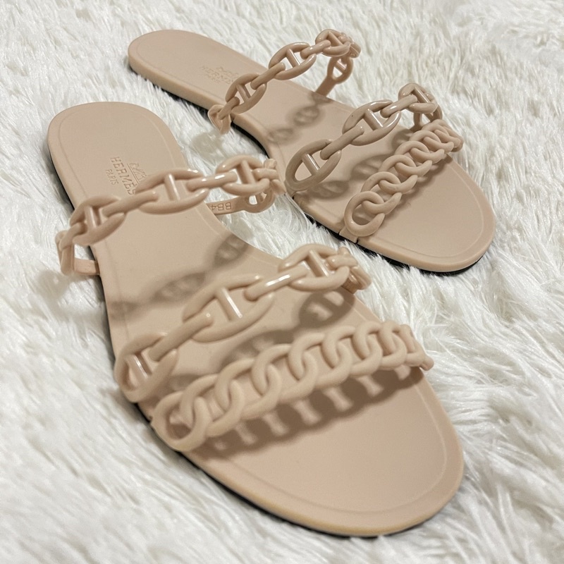 Hermes jelly store rivage sandals