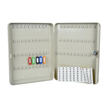 dee-double-กล่องกุญแจ-กุญแจ-80-ดอก-boxes-ts0043-สีครีม-กล่องเก็บกุญแจ