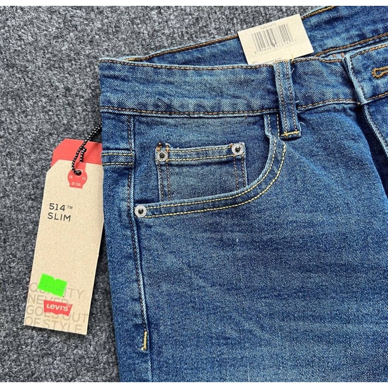 levis-514-กางเกงยีนส์ขาสั้นแบรนด์