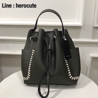 ZARA Bucket bag ส่งฟรีEMS