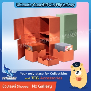ภาพหน้าปกสินค้า[Ultimate Guard] Twin Flip \'n\' Tray Deck Box - กล่องใส่การ์ด 200+ ใบ / Exclusive 2022 (สำหรับ โปเกมอนการ์ด / MTG) ซึ่งคุณอาจชอบราคาและรีวิวของสินค้านี้