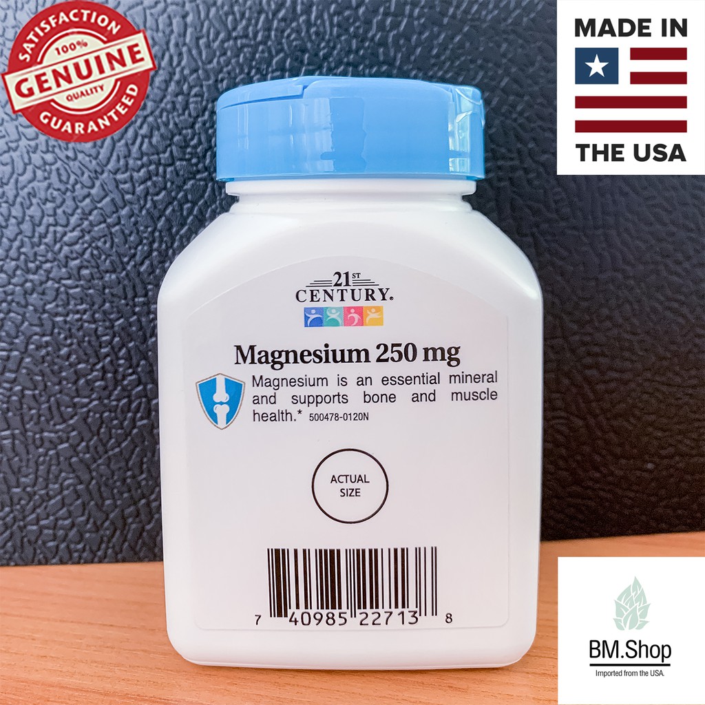 แพ็คคู่สุดคุ้ม-แมกนีเซียม-250mg-magnesium-110-เม็ด-tablets