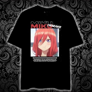 NAKANO MIKU Printed t shirt unisex 100% cotton