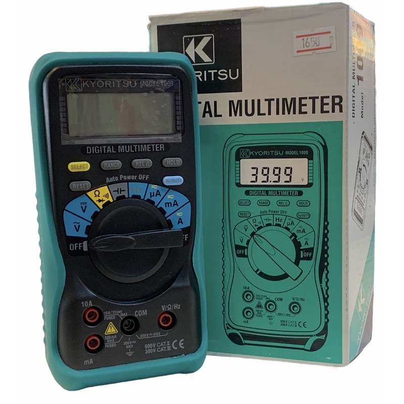 Digital Multimeter Model 1009 Kyoritsu Shopee Thailand