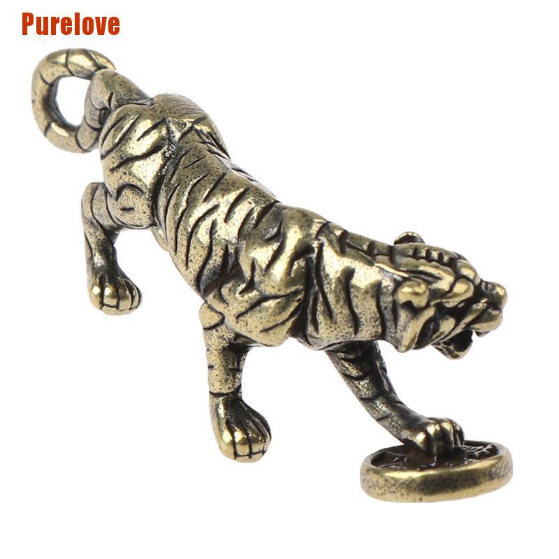 purelove-จี้รูปปั้นเสือทองเหลือง-สไตล์จีน-สําหรับตั้งโต๊ะ