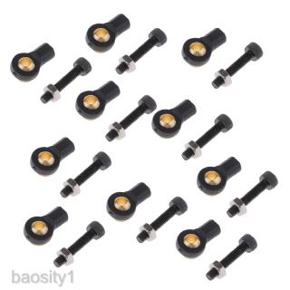 [BAOSITY1] 10pcs M3 Ball Head Holder for Axial Link Rod End Ball Joint for 1/10 RC Car