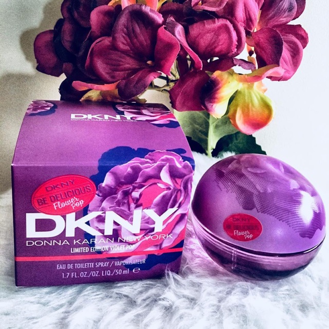 DKNY Be Delicious Flower Pop (Limited Edition) Violet Pop EDT 50ml | Shopee  Thailand