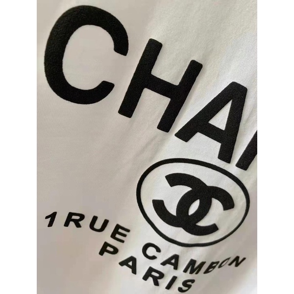 พร้อมส่ง-เสื้อยืดchanel