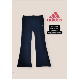 กางเกงออกกำลังกาย adidas size M women  แท้ มือสอง สภาพ80%