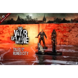 (Service Paint) This War Of Mine : Tales from the Ruined City Expansion The Boardgame เซอร์วิสเพ้นท์ Miniature