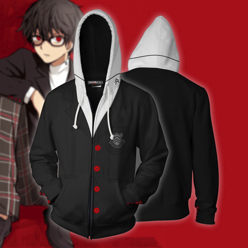 persona-5-ตัวละครผู้ชายซิปสบาย-ๆ-เสื้อกันหนาวหมวกเสื้อกันหนาวเครื่องแต่งกายคอสเพลย์แจ็คเก็ตญี่ปุ่นอะนิเมะ