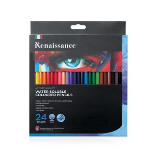 ภาพหน้าปกสินค้าRenaissance สีไม้ สีไม้ระบายน้ำ 24 สี จำนวน 1 กล่อง ที่เกี่ยวข้อง