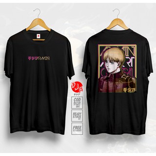 Kaos ARMIN ARLERT ATTACK ON TITAN SHINGEKI NO KYOJIN BAJU เสื้อยืด ลายอนิเมะญี่ปุ่น DJA CLOTh