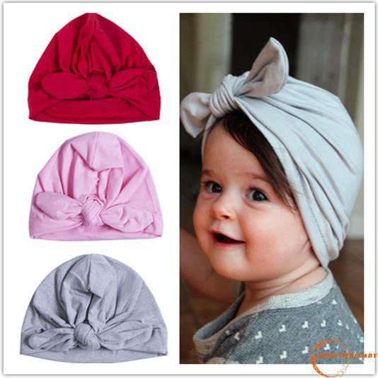 หมวกบีนนี่ผ้าฝ้ายสำหรับเด็กทารก