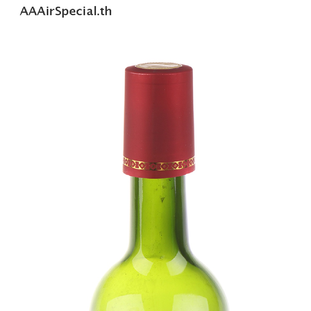 aaairspecial-ฝาครอบขวดไวน์-pvc-กันความร้อน-10-ชิ้น