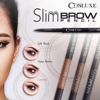 ดินสอเขียนคิ้ว Cosluxe SlimBrow Pencil คอสลุคสลิมโบรว์