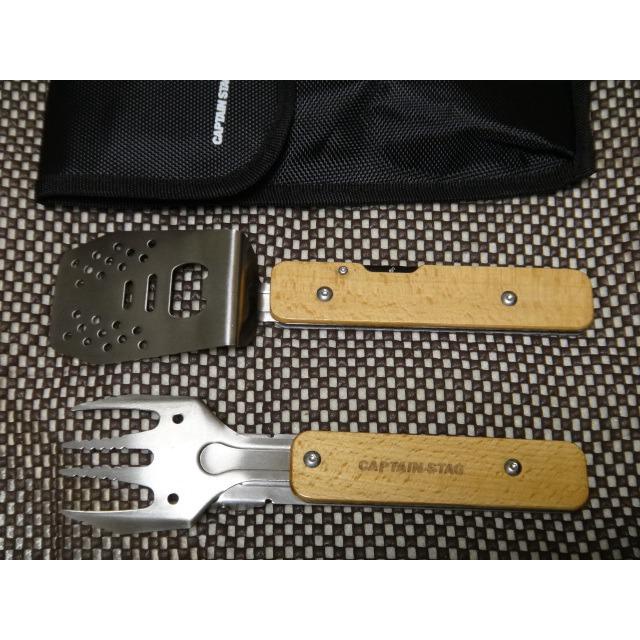 ภาพสินค้าโปร25/9 ลด20%โค้ด20DDXTRA925 CAPTAIN STAG UG-3287 BBQ Cooking Multi Tool 4in1 จากร้าน tandpcamp บน Shopee ภาพที่ 5