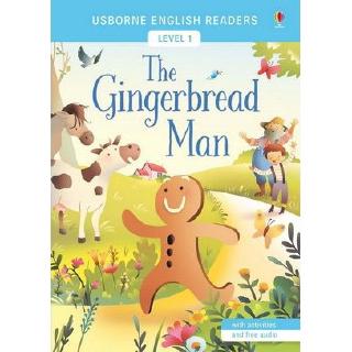 DKTODAY หนังสือ USBORNE READERS 1:GINGERBREAD MAN (free online audio British English and American English)