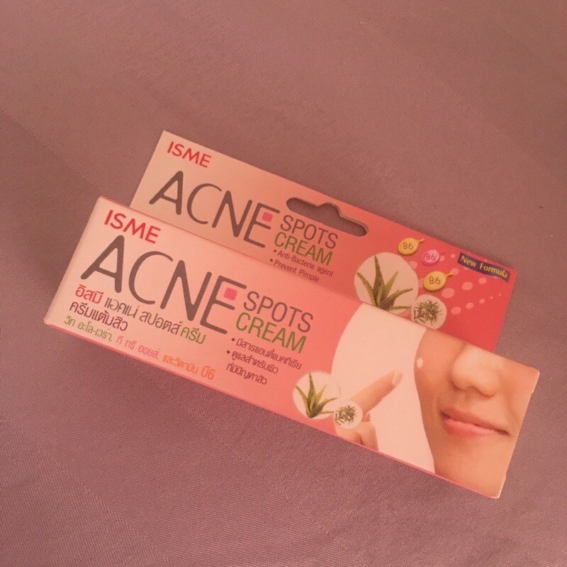 isme-acne-spot-cream-wth-aloe-vela-เจลแต้มสิวจากสมุนไพร-ที-ทรีออยส์