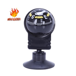 New Car Vehicle Floating Ball Magnetic Navigation Compass Black