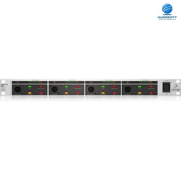 behringer-di4000-ไดเร็คบ็อก-4-channel-active-di-box-switchable-input-attenuation-allows-input-levels-of-up-to-40-db