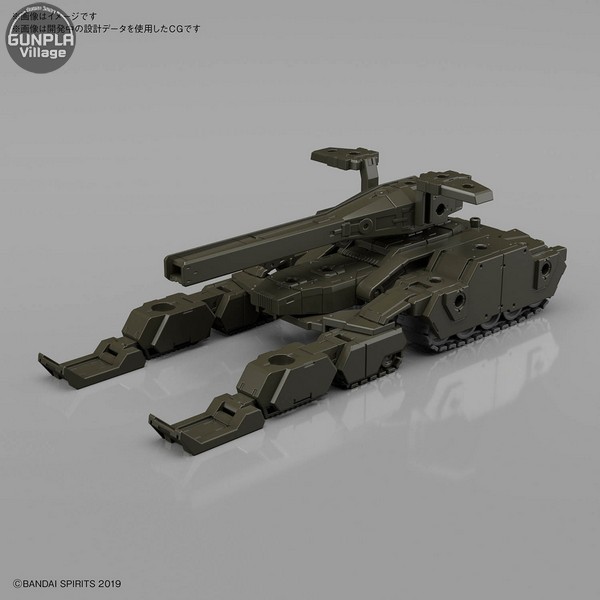 ภาพหน้าปกสินค้าBandai 30MM Extended Armament Vehicle (Tank Ver.) (Olive Drab) (เฉพาะ Part เสริม) 4573102604569 (Plastic Model) จากร้าน gunplavillage บน Shopee